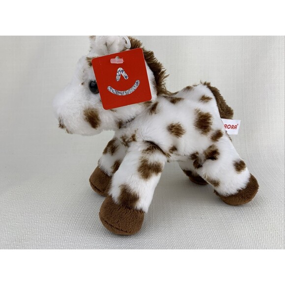 Gypsy The Brown Appaloosa Aurora Plush Stuffed Animal Toy Cute Cuddly Soft Horse - Picture 1 of 8